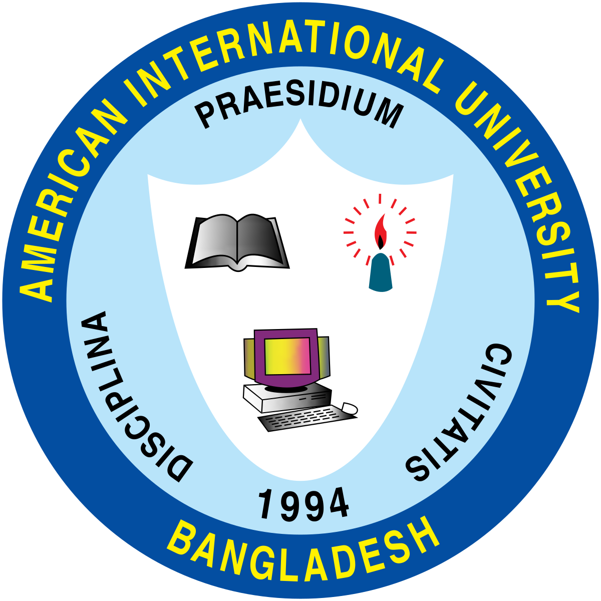 American International University-Bangladesh Logo